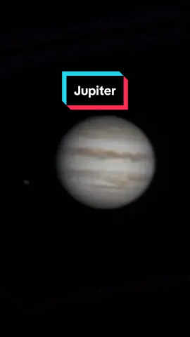 1 day on Jupiter is 10 hours only, which is the time needed for the gas giant to do a full rotation around it’s axis #jupiter #telescope #space #fyl 