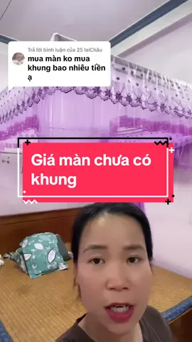 Trả lời @25 laiChâu màm ( mùng)  để mắc lên khung giá đây ạ#shophoanbau #mungchongmuoi #manmung #mùng1m6 #mùng1m6 #màn1m8x2m #mandep #tubung 