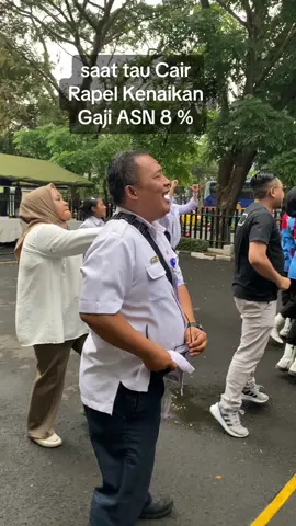 Saat tau Cair akhirnya Rapel Kenaikan Gaji 8% untuk ASN   #gaji #rapel #kenaikangajipns #asn #pns 