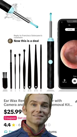 Replying to @Francisco Solorzano earwax removal kit 🤭 #fypシ #fyp 