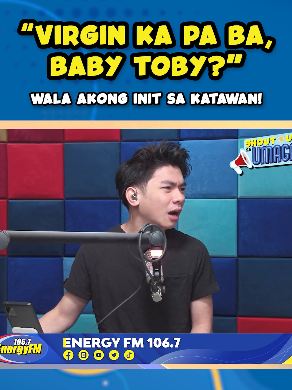 Bilis! Sagot na, @babytoby1067!🤣 #EnergyFM1067 #samesameperoiba #fyp #fypシ