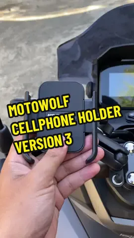 Motowolf phone holder subok na sa quality at solid gamitin, bili kana #phoneholder #cellphoneholder #motowolf #motowolfversion3 