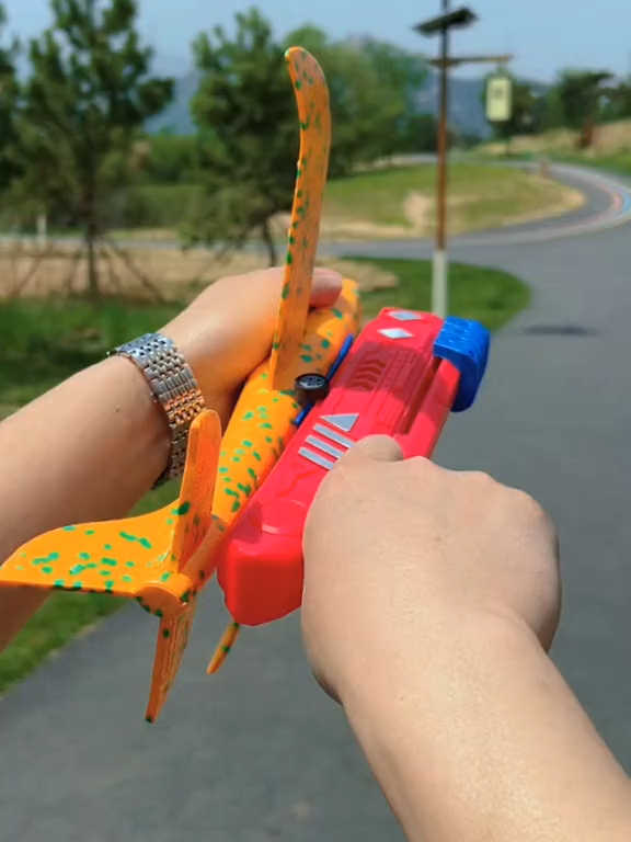 Nice Plane Gun toy, Kids Love it .#foryou  #toy  #toys  #airplanegun  #fun