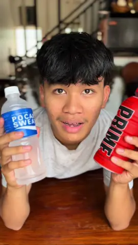 Prime drinks VS Pocari Sweat 🔥 #rithysakofficial24 #prime #primehydration 