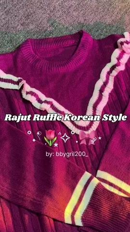 Minimal punya 1 gaes 😍 #sweaterruffleknit #xybcafyp #fyp #ootdhangout 