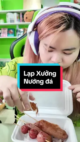 Lạp xưởng nướng đá nè hiuhiu ngon quãi đạn lunnn #kamuimammam #heroteam #ancungtiktok #ThanhThoiLuotTet #lapxuongnuongda 