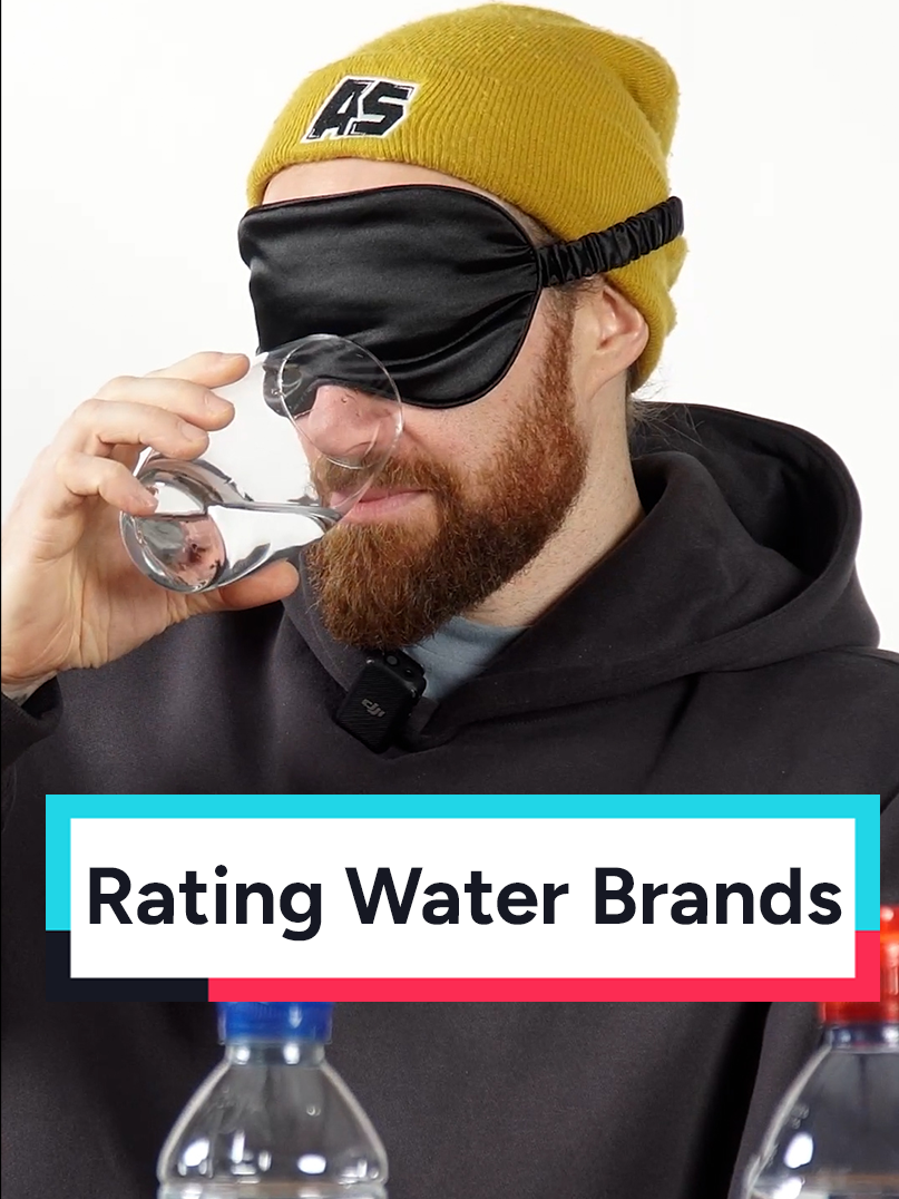 Rating Water Brands 🤔 #waterchallengefail #viralchallenge #antosharp