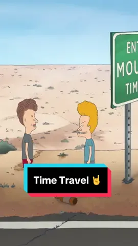 Time traveling rules. 🤘#comedy #animation #timetravel 