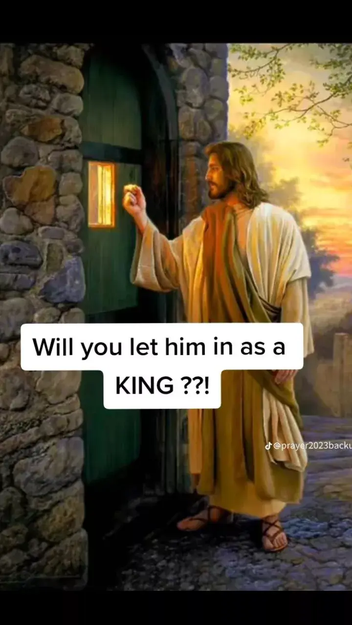 welcome Jesus into your home 🏣 #tiktok #christaintiktok #jehova #prayer2023 