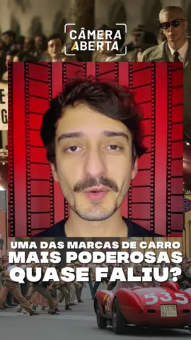 🎥 Câmera Aberta com @Paulo Ernesto | Uma das marcas e carro mais poderosas quase faliu? #AdoroCinema #ferrari #filmes 