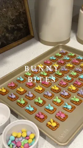 let’s make easy, adorable Easter/Spring Bunny Bites 🌸 using m&ms, pretzels, and white chocolate chips! ib: @elaina #easterrecipes #baking #recipes #spring #EasyRecipe #springtreat #eastertreat #easterdiy #springdiy #asmr #satisfying #aesthetic #thatgirl 