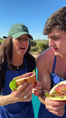 NOT YOUR MAMMAS BLT SANDWICH