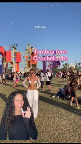 Tomboy femme: coachella fits #girlsbelike #tomboyfemme #tomboyfem #baggyjeans #coachella #coachellafits #wheretoshopinyour30s #greenscreen 