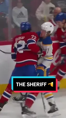 he WILL lay down the law #NHL #hockey #SportsTikTok 
