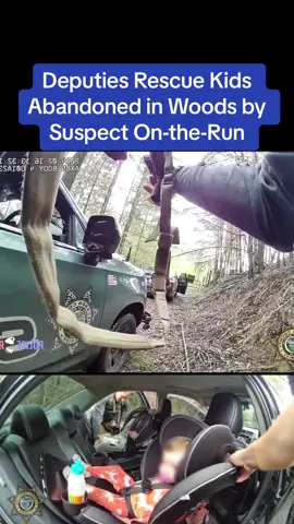 Deputies Rescue Kids Abandoned in Woods by Suspect On-the-Run