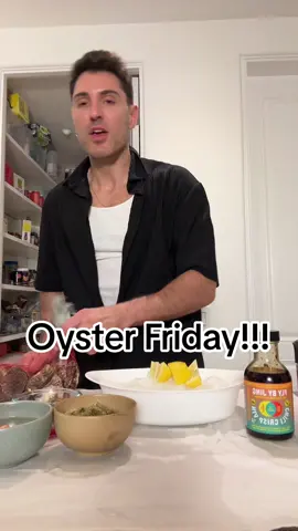 This might be the best Oyster Friday yet just saying.. the dressings are the best combo 🦪🦪We are doing a korean style oysters hunni 