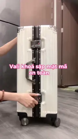 Review Vali Khoá Sập HOTHIT #validulich #vali #xuhuong #dulich #valitht 