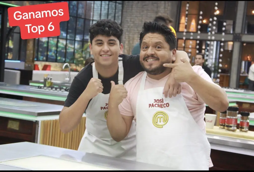 Que bacan cocinar con mi hijo @Matt en las mejores cocinas del Mundo @MasterChef Celebrity Ecuador GANAMOS EL RETO #fyp #parati #familia #family 