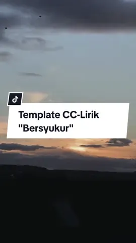 Bersyukur.. [versi template klik logo cc] #bersyukur #eckoshow 