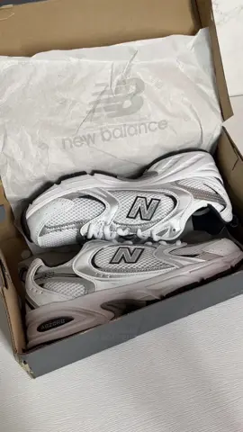 finally! new balance 530 white/natural indigo restock 😮‍💨🤍 waited sooooo long for this!! #shoesalon #newbalance #530 