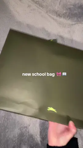 New school bag #longchamp #school #girl #aesthetic @Longchamp 