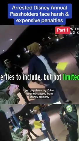 Arrested Disney Annual Passholders face harsh & expensive penalties #cops #copsoftikrok #police #policeofficer #caughtoncamera #jail #arrested #viral #foryoupage #usa🇺🇸 #flypシ 