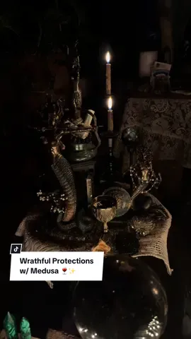 Wrathful Protection Ritual w/ Medusa 🍷✨ (Group Ritual) - #fypシ #witchtok #fyp #spirituality #vvitchtok #witchcraft #deathworker #deathwitch #banefulwitchcraft #banefulwitch #banefulmagic #witchesoftiktok #medusadevotee #medusa 