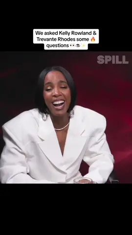 Things got 🔥 when we played #SipOrSpill with @Kelly Rowland & Trevante Rhodes, stars of #MeaCulpa now streaming on @Netflix ☕️✨ Download SPILL to watch more: spill.com