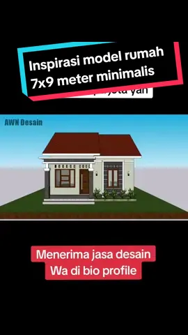 Inspirasi desain rumah minimalis ukuran 7x9 meter Menerima jasa desain Wa di bio profile yah... #rumah #rumahimpian #rumahidaman #rumahminimalis #fyppppppppppppppppppppppp #fypシ゚viral #fypシ #fyp #fypage #fypdong 