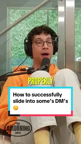 How to successfully slide into some’s DM’s🤫 #rickglassman #lamornemorris #dms #fyp #foryou 