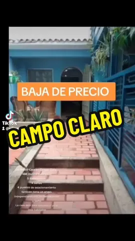 Casa en Campo Claro. precio 100.000 negociables. #campoalegre #casaenventa #caracas 