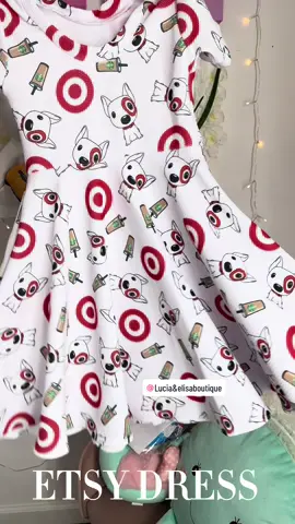 Ordered the cutest #etsy dress from@Lucia&elisa boutique for my daughter’s @target birthday shopping spree!!! #cutedress #targetfinds #targetlover #targetstyle #etsyshop #etsyseller #etsy #bullseye #bullseyesplayground #CapCut 