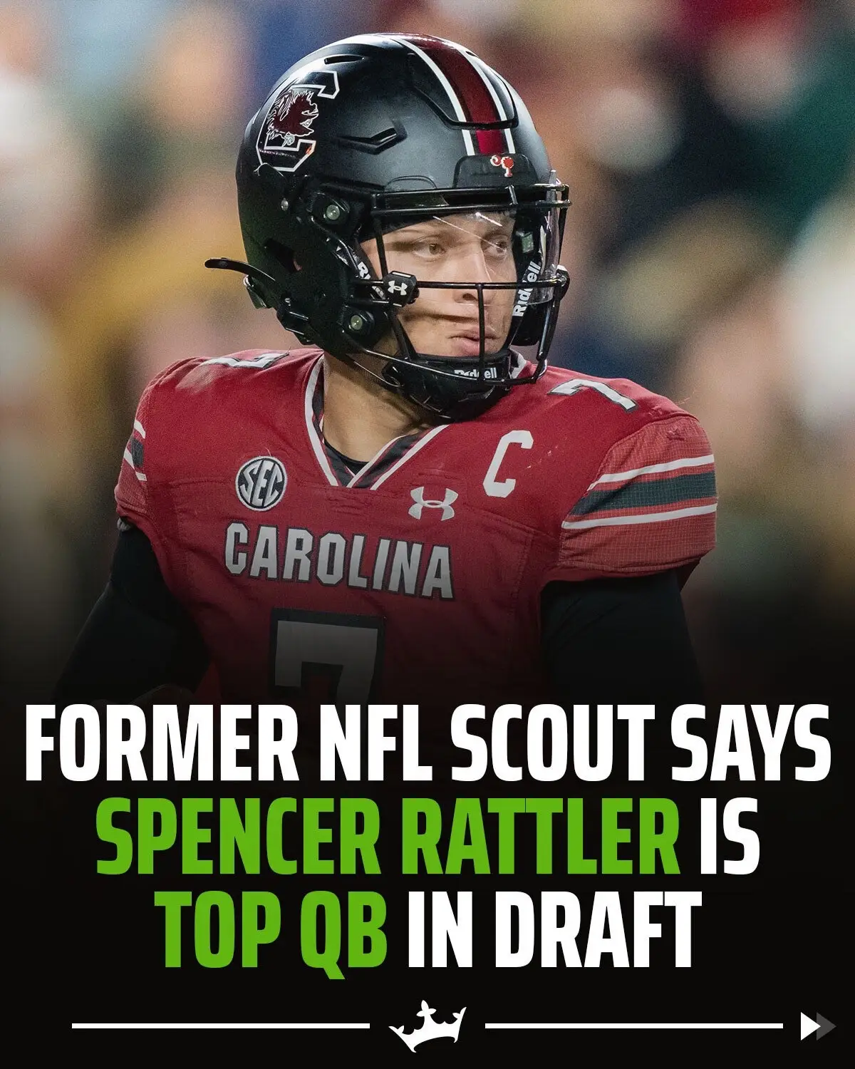 The Spencer Rattler era is coming‼️ #nfl #spencerrattler #patrickmahomes #calebwilliams (Via: FirstRoundMock/X)