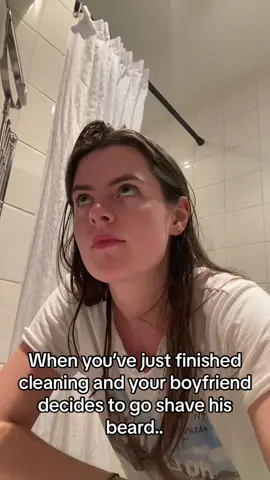 He can go clean the bathroom himself from now on… #cleaning #CleanTok #cleaningtiktok 