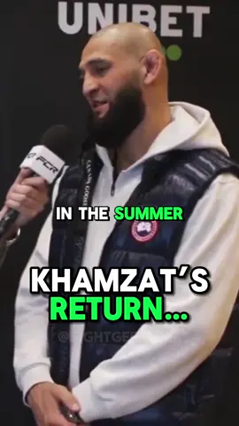 Khamzat Chimaev is aiming to return to the octagon in summer 2024! He also says that a fight with him and Leon Edwards fell through 🤯 🎥 FCR MMA #UFC #khamzatchimaev #fyp 