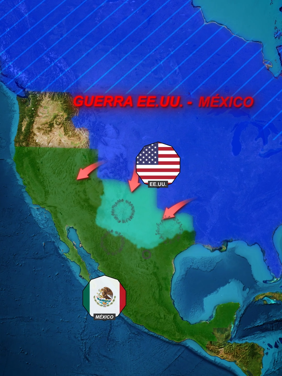 Sabías que Estados Unidos pudo ser el país más grande del mundo? #EstadosUnidosTamaño  #GuerraMexicoAmericana  #GuerraMexicoEstadounidense  #GuerraEstadosUnidosCanada  #AmbiciónTerritorial  #ImperioBritánico  #EstadosUnidosVsReinoUnido,  #InvasiónACanadá  #InvasionAMexico  #AnexiónDeMéxico  #TerritorioEstadounidense  #ExpansiónTerritorial  #ColonizaciónEnAmérica  #TamañoDeNaciones