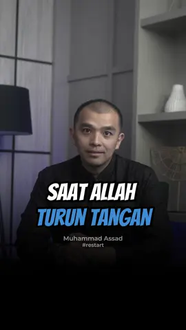 Saat Allah ‘Turun Tangan’ Seberat apapun masalah yg sedang kita hadapi saat ini. Sebesar apapun rasa sedih, rasa kecewa dalam menjalani hari, yakinlah bahwa pertolongan Allah pasti akan datang, tepat pada waktunya, tanpa kita perlu tahu bagaimana caranya. Di saat semua orang sudah mengatakan tidak mungkin, tidak bisa, tidak ada harapan, dan semuanya sudah angkat tangan, di situlah Allah ‘turun tangan’ untuk menolong hamba-Nya secara langsung. #restart #jumatberkah #dailybooster #mashaAllah #tabarakAllah