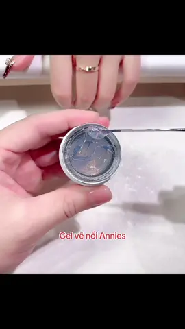 Hũ gel vẽ nổi Annies không chảy, bắt tráng gương sáng bóng nè #anpinails #gelvenoi #gelthuytinhvenoi3d #gelvenoiannies #annies 
