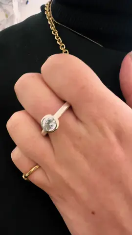 Watch till the end! - The making of one of our new signature engagement ring styles.  - #engagementring #customengagementring #bespokejewellery 