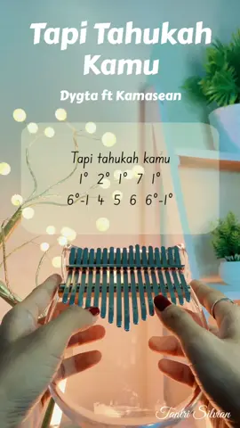 Tapi tahukah kamu ~ Full cover on YouTube: Tantri Silvian #fyp #fypシ゚viral #kalimbacover #kalimba #tapitahukahkamu #dygtakamasean #tapitahukahkamudygtakamasean 