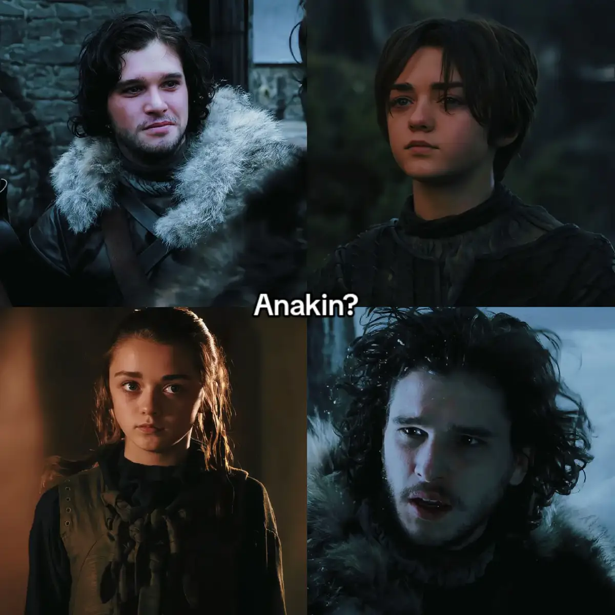 #jonsnow #gameofthrones #aryastark #got #starwars #anakin #got #elbruso #viral #fyp 