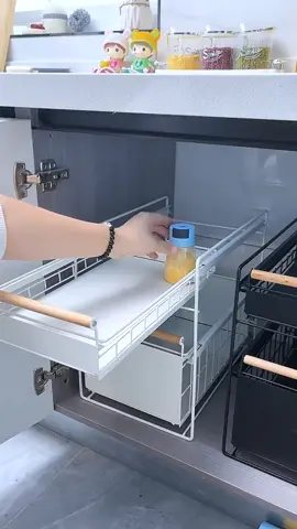 rak dapur tarik bawah wastafel laci penyimpanan serbaguna #rakdapur #rakserbaguna #rakmultifungsi #rakpenyimpanan #perabotanrumahtangga 