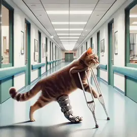 Cat is Disable #cat #viral #fyp #catsoftiktok #catlover #ai #fypシ #cats #foryou #aicat 