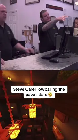 Steve Carell stayed in character too😂 #pawnstars #pawnshop #pawn #theoffice #stevecarell #actor #funny 