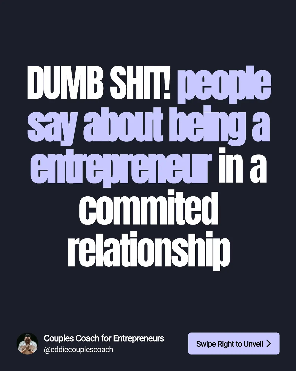 1.) That your spouse is less important and replaceable. 2.) Your spouse will understand the biz hustle and why you can't be there for them. 3.) Money buys love and fixes relationship issues  #CouplesCoaching #EntrepreneurLife #PowerCouples #RelationshipGoals #BusinessPartners #LoveAndSuccess #StrongTogether #relationshipcoach #relationshipcoaching #relationshipcoachforentrepreneurs #relationshipadvice #couplescounseling #couplescoach #relationshipcoachingforcouples #relationshipadviceforentrepreneurs #Entrepreneurcouples #Entrepreneurcouple 