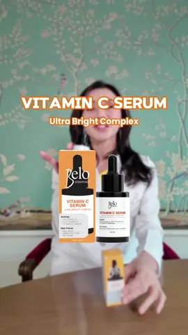 The NEW #BeloEssentials Vitamin C Serum Ultra Bright Complex is your key to brightening! ✨  𝗪𝗵𝗮𝘁 𝗶𝘁 𝗱𝗼𝗲𝘀:  - 𝘣𝘰𝘰𝘴𝘵𝘴 𝘳𝘢𝘥𝘪𝘢𝘯𝘤𝘦 - 𝘧𝘢𝘥𝘦𝘴 𝘥𝘢𝘳𝘬 𝘴𝘱𝘰𝘵𝘴  - 𝘱𝘳𝘰𝘵𝘦𝘤𝘵𝘴 𝘴𝘬𝘪𝘯 𝘧𝘳𝘰𝘮 𝘴𝘶𝘯 𝘥𝘢𝘮𝘢𝘨𝘦