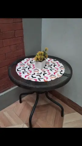 Taplak meja bulat kecil untuk meja teras bahan kain kanvas aneka motif #taplakmeja #taplakmejabulat #taplakmejabulatkecil #taplakmejabundar #taplakmejabulet 
