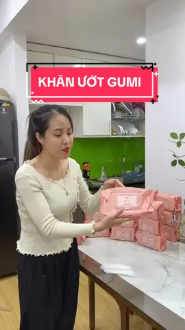 Combo 10 gói khăn ướt Gumi giá chỉ hơn 100 cành #hiensonnet #sonnetgroup #khanuotgumi #khanuotcaocap #khanuotkhongmui 