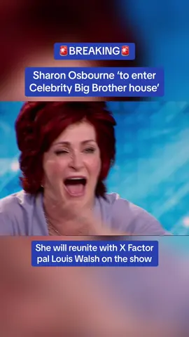 Sharon Osbourne is reportedly set to enter the Celebrity Big Brother house. The Sun reports that the 71-year-old is set to fly to the UK next week from the US, where she lives with husband Ozzy Osbourne. She will be reunited with X Factor pal Louis Walsh, who has also been named as a potential housemate. #sharonosbourne #theosbournes #fyp #news #celebritybigbrother #cbb #bbuk #cbbuk #louiswalsh #xfactor #xfactoraudition 