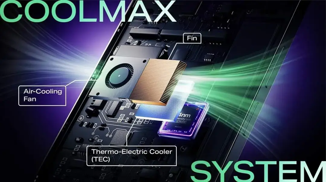 Infinix revealed the CoolMax cooling system for gaming phones at MWC 2024. This pairs a D9300 with a cooling system that includes a cooling fan and thermoelectric cooling resulting in temperatures dropping by up to 10 degrees Celsius (50 degrees Fahrenheit) and achieving more than 2.2 million in Antutu Benchmark. Also, Infinix will launch a new flagship gaming phone later this year, featuring a dedicated imaging chip and a Dimensity processor. The gaming phone might not have the Dimensity 9300 or all the aforementioned cooling features tho. https://www.androidauthority.com/infinix-coolmax-gaming-phone-3419084/ #android #fypシ #Infinix #Poco #xiaomi #samsung #apple #tecno #